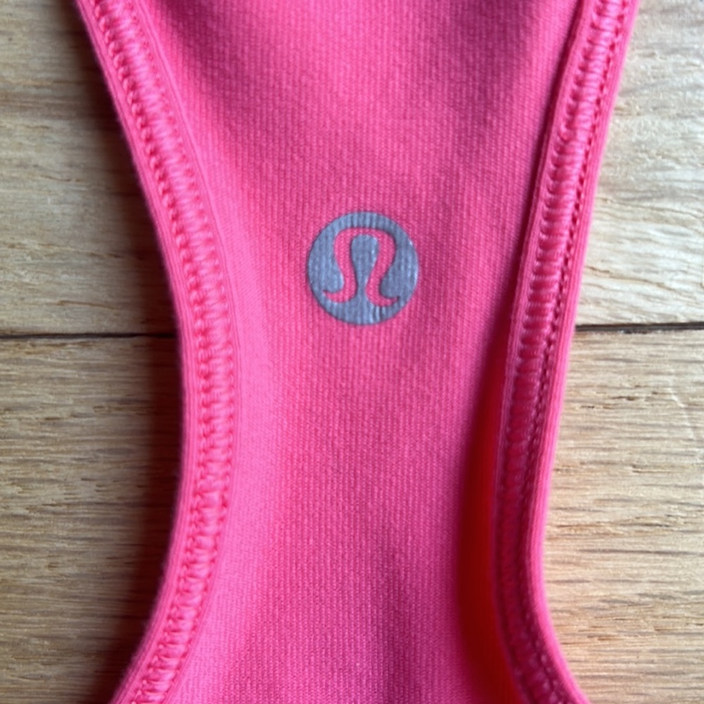 Pink Lululemon tank see measurements for sizing - Picture 4 of 12